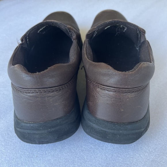 Wonderlite Brown Leather Cushioned Vented Men's Supportive Shoes Walter Style 9W - Picture 4 of 8